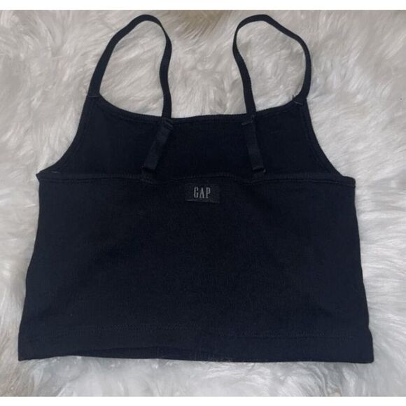 Lot of 2 GapBody NWT size XL Black Cotton Rib bralettes - 1 racerback/ 1 Cami to - Picture 7 of 9